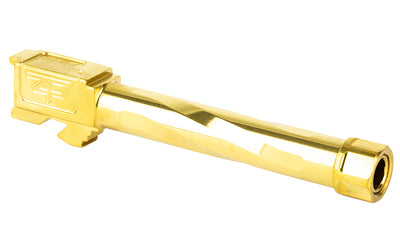 Zaffiri Precision G17 Gen 1-4 Match Grade Threaded Barrel 1/2x28, 9MM 4.49", Gold TiN Finish