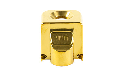 Zaffiri Precision Blowhole Compensator, Fits Glock 17/19/34 9MM Gen 1-5, Gold Titanium Nitride, 1/2x28 ZP.COMP.G