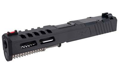 Zaffiri Precision ZPS.2 Complete G19 Gen 5 Upper with Optics Cut, Gold Titanium Nitride Barrel, Armor Black