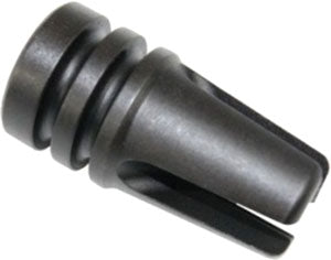 Guntec AR15 Three-Prong Flash Hider Black Oxide 1/2x28 Thread