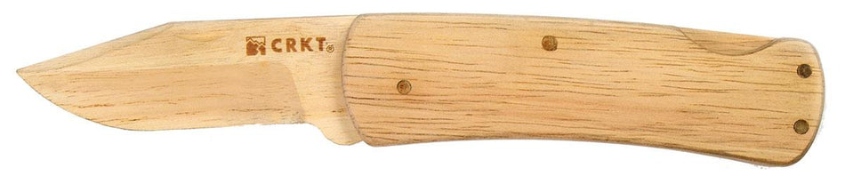 CRKT Klecker Nathan's Softwood DIY Knife Kit with Safety Education Tips