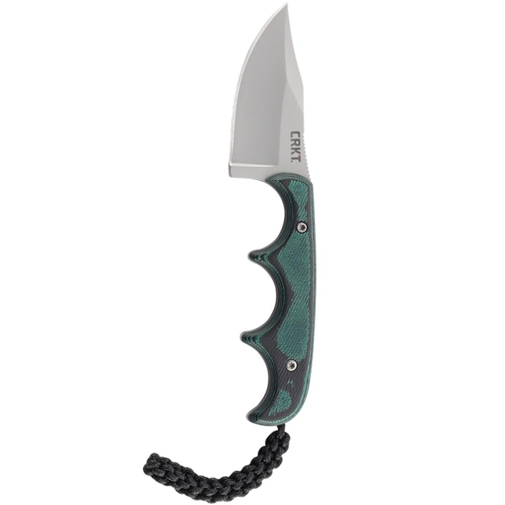 CRKT Minimalist Bowie 2.125" Fixed Blade Neck Knife Alan Folts