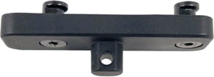 Guntec Bipod Keymod Handguard Adapter Aluminum Black