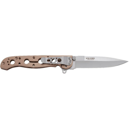CRKT M16-03BS Bronze and Silver Tactical Folding Knife 3 1/2" Blade