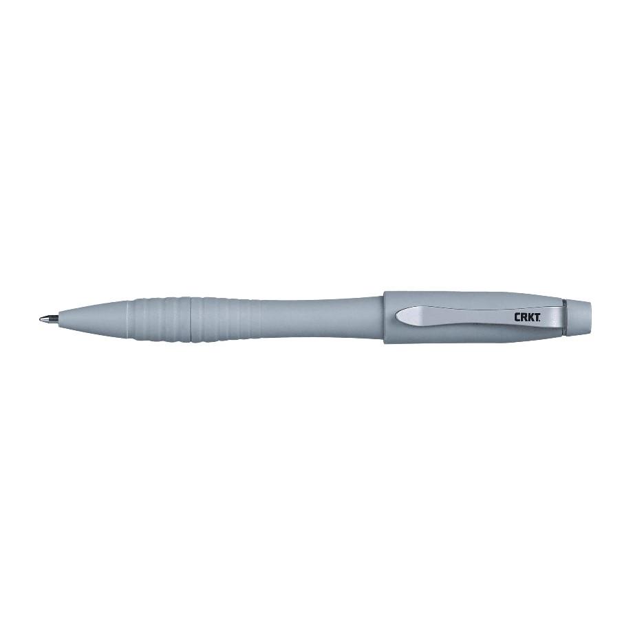 CRKT Williams Defense Writing Pen Grey - Ergonomic Tactical EDC Pen