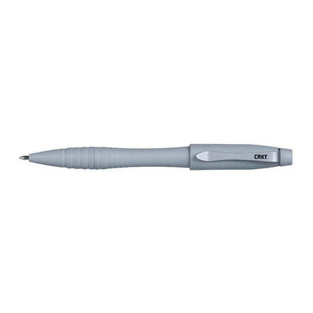 CRKT Williams Defense Writing Pen Grey - Ergonomic Tactical EDC Pen