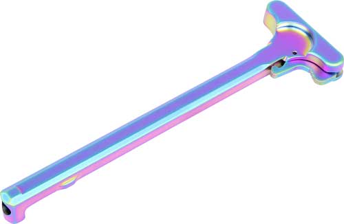 Guntec AR-15 Charging Handle Rainbow PVD Matte Finish