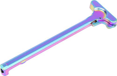 Guntec AR-15 Charging Handle Rainbow PVD Matte Finish