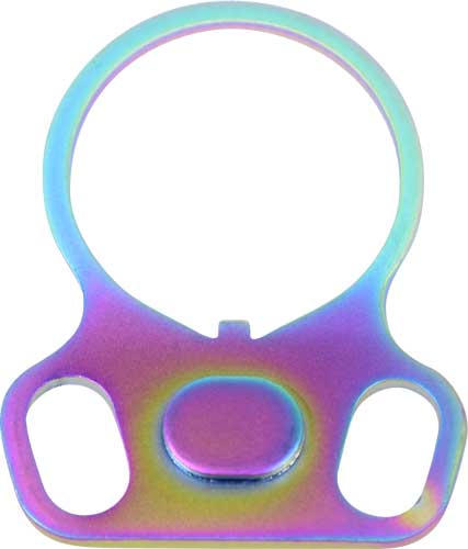 Guntec AR-15 Ambi Sling Adapter Single Point Rainbow PVD