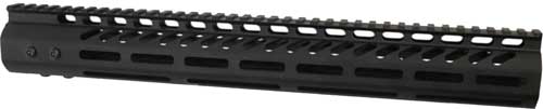 Guntec 15-Inch M-LOK Ultra Light .308 AR Handguard Black