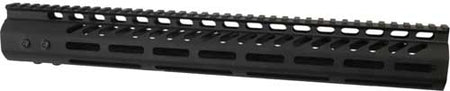 Guntec 15-Inch M-LOK Ultra Light .308 AR Handguard Black