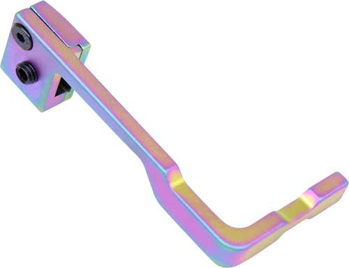 Guntec AR-15 Extended Bolt Catch and Release Rainbow PVD Finish