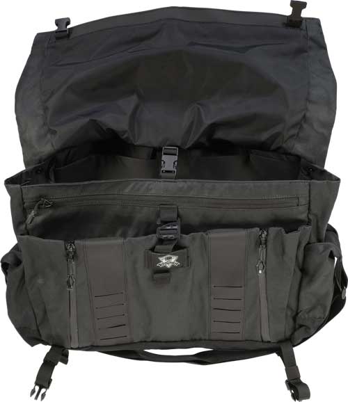 Grey Ghost Gear Waxed Canvas Wanderer Bag Version 2 - Black