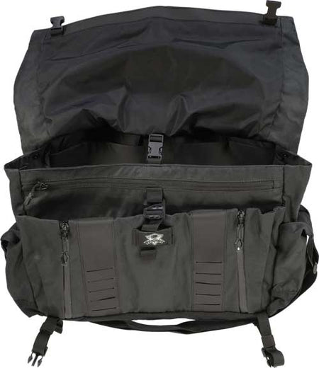Grey Ghost Gear Waxed Canvas Wanderer Bag Version 2 - Black
