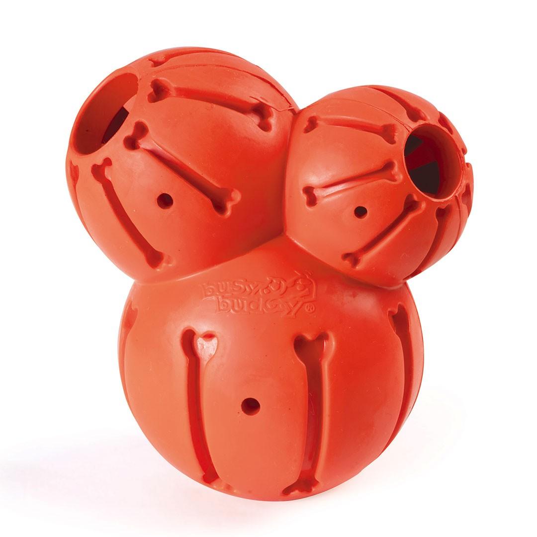 PetSafe Sportsmen Barnacle Large Treat-Dispensing Dog Toy Orange
