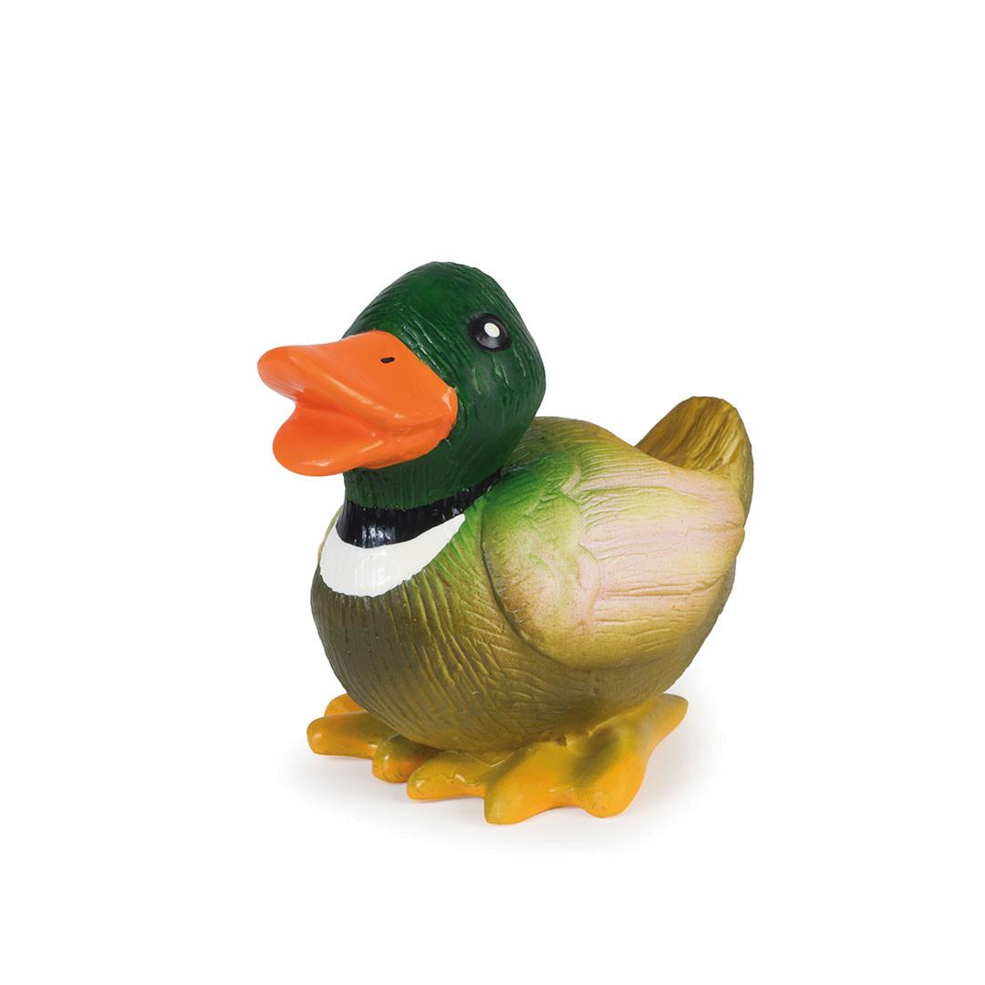 PetSafe Squeeze Meeze Sportsmen Duck Soft Latex Dog Squeak Toy