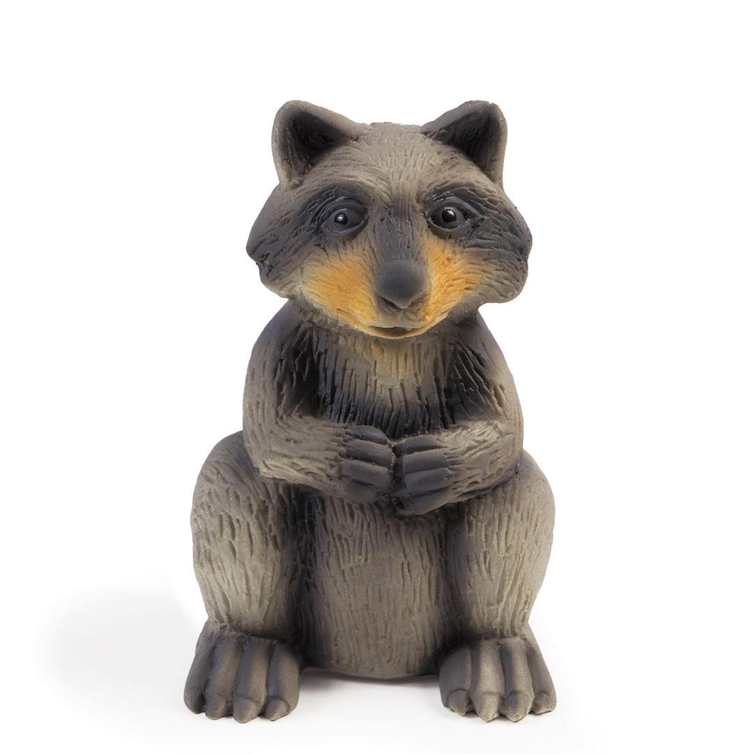 PetSafe Sportsmen Latex Squeeze Meeze Raccoon Toy for Dogs