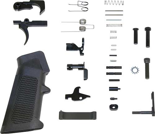 Guntec AR-15 Lower Receiver Parts Kit with A2 Pistol Grip