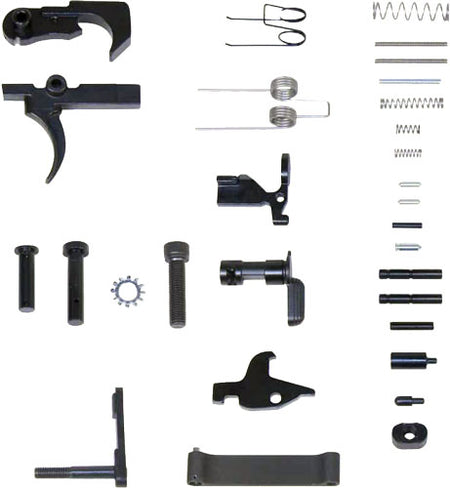 Guntec AR-15 Lower Receiver Parts Kit Without Pistol Grip