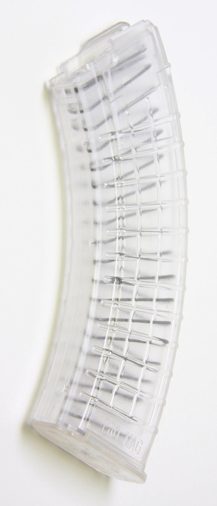 ProMag AK-47 Clear Polycarbonate 7.62x39mm Rifle Magazine 30rd