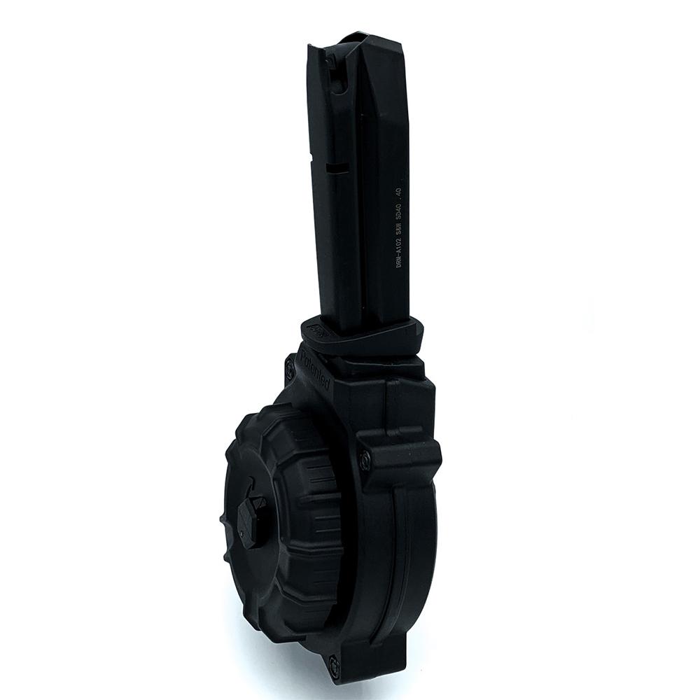ProMag S&W SD40 Pistol Drum Magazine .40 S&W Black Polymer 50rd