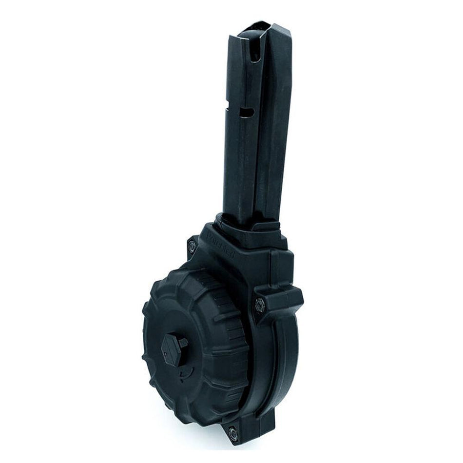 ProMag Sig Sauer P320 Pistol Drum Magazine 9mm Black Polymer 50rd