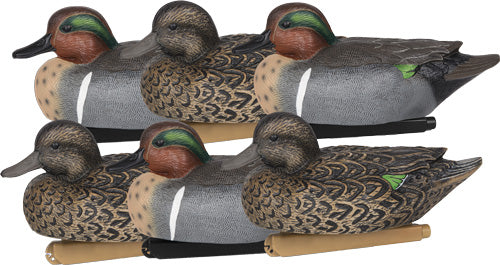 Zink Green Wing Teal Floater Decoys 6 Count