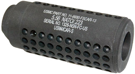 Guntec AR15 Black SOCOM Mini Fake Suppressor 1/2x28 Threads