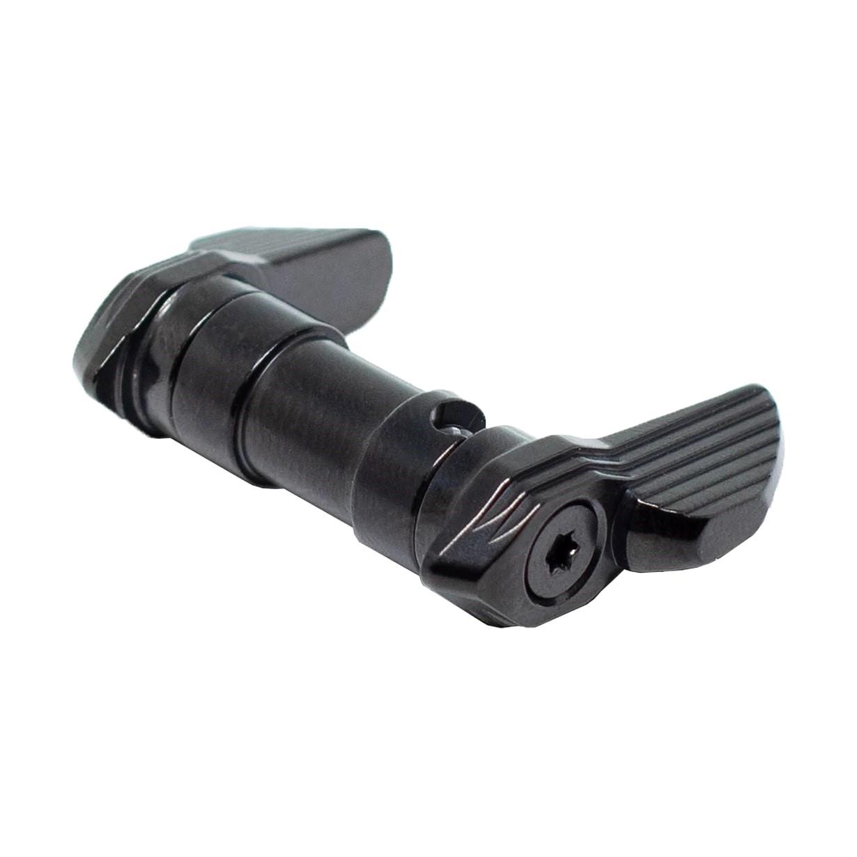 TriggerTech Ambidextrous AR Safety Black - 45 and 90 Degree Throw