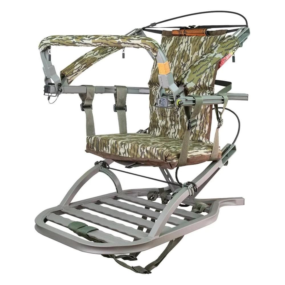 Summit Dual Threat Pro SD Climbing Treestand with FasTrack Rail System