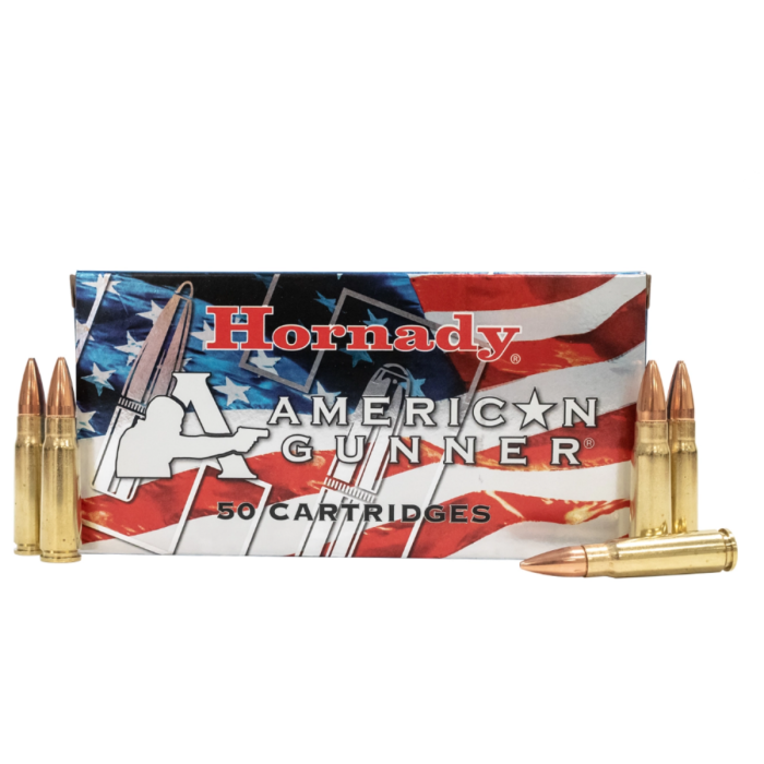 Hornady American Gunner 7.62x39mm 123 grain Hollow Point Match ammunition