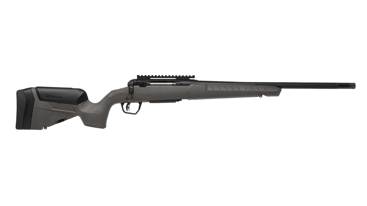 Savage Arms 32416 110 Trailblazer 450 Bushmaster 4+1 20" Fluted Barrel, Flat Dark Gray Adj LOP Synthetic Stock, Right Hand
