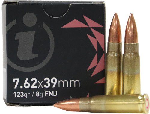 IGMAN BRASS CASE 7.62X39 123GR FMJ