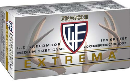 Fiocchi Hyperformance Super Shock Tip 129 Grain 6.5mm Creedmoor 2820 fps