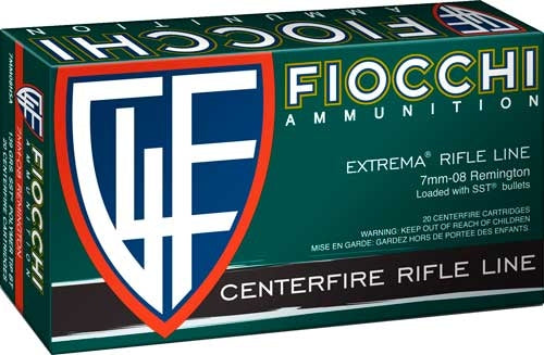 Fiocchi Hyperformance Super Shock Tip 139 Grain 7mm-08 Remington 2800 fps