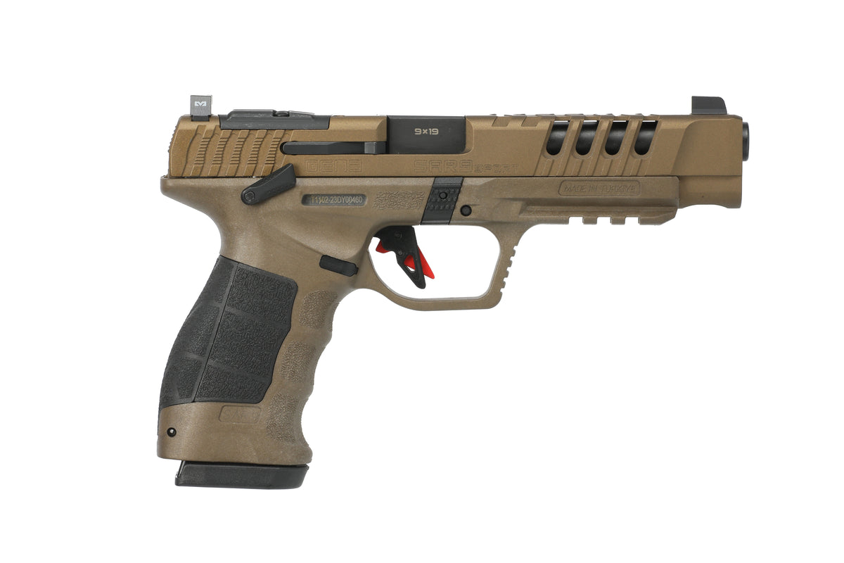 SAR9 SPORT GEN3 9MM BRZ 5.2" # BRONZE CERAKOTE