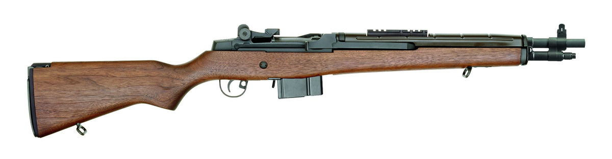 Springfield Armory AA9122NT M1A Scout Squad *NY Compliant 7.62x51mm NATO 10+1 18" Black Parkerized Carbon Steel Barrel, Black Parkerized Picatinny Rail Steel Receiver, Walnut Fixed Stock
