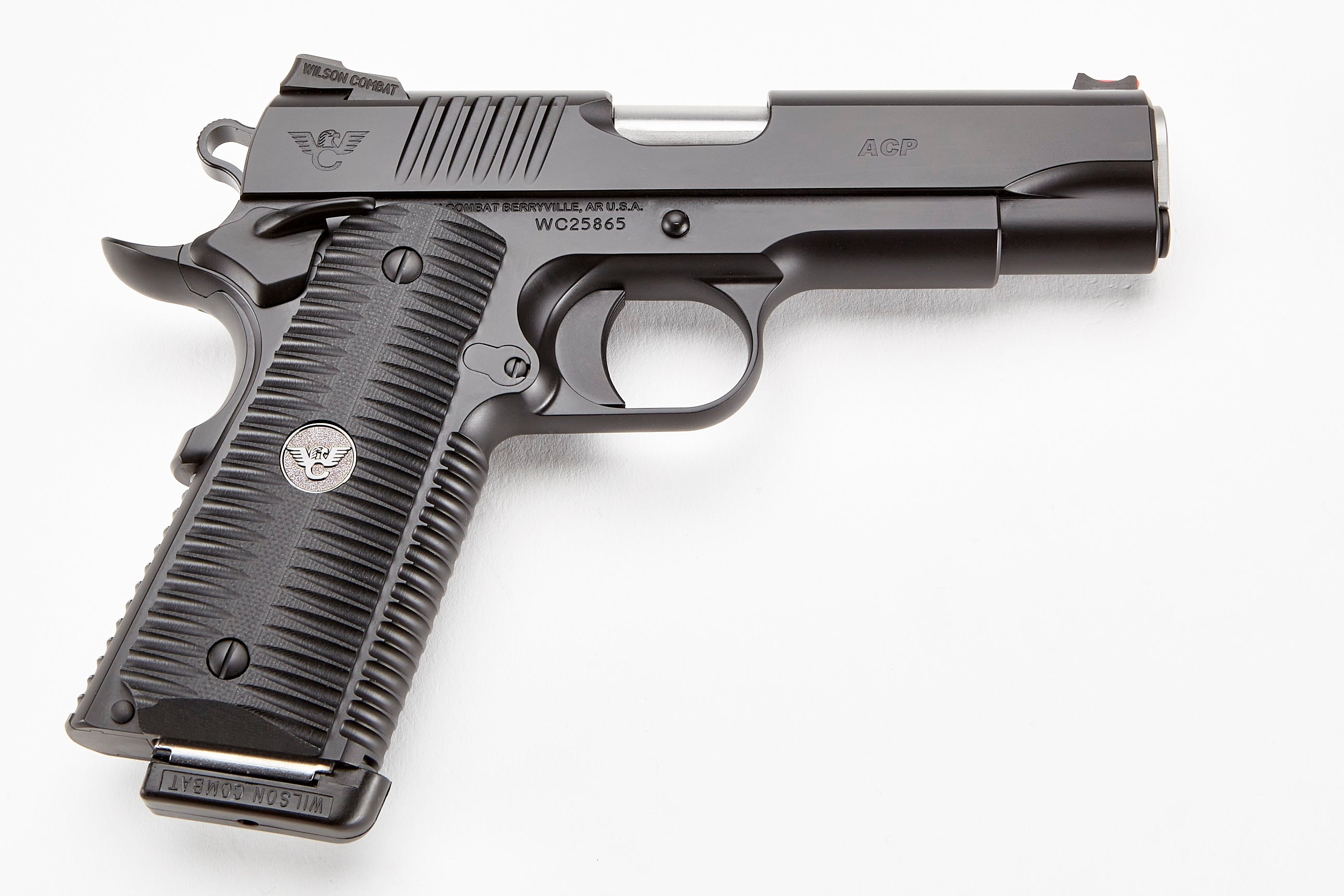 ACP 9MM 4.25" 10+1 BLK AMBI ACP-COM-9A