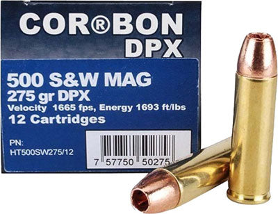 Cor-Bon DEP PENTRAT X-B DPX 275 Grain .500 S&W Mag