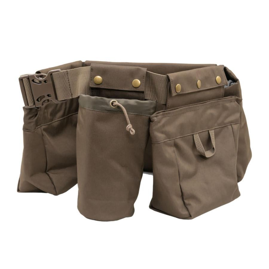 Alps Outdoorz Deluxe Dove Belt Brown with Game Pouch and Shell Pockets