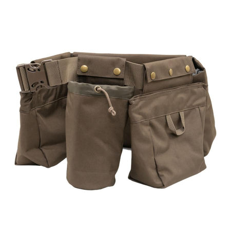 Alps Outdoorz Deluxe Dove Belt Brown with Game Pouch and Shell Pockets