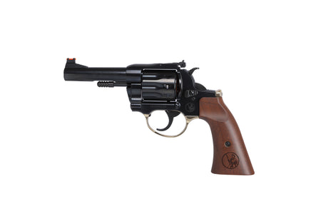 Henry H017GDMA Big Boy Deadeye 357 Mag/38 Special 6 Shot 4" Blued Round Barrel, Blued Cylinder, Blued Polished Steel Frame, American Walnut Gunfighter Grip, Transfer Bar Safety, Exposed Hammer