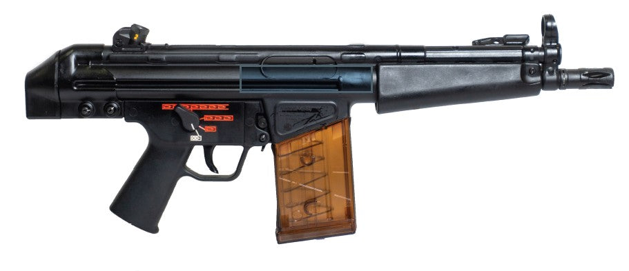 Century Arms HG7887N AP51 PDW 7.62x51 20+1 8.30" Black Steel Barrel, Black Stamped Metal Receiver, Black Navy Style Grip