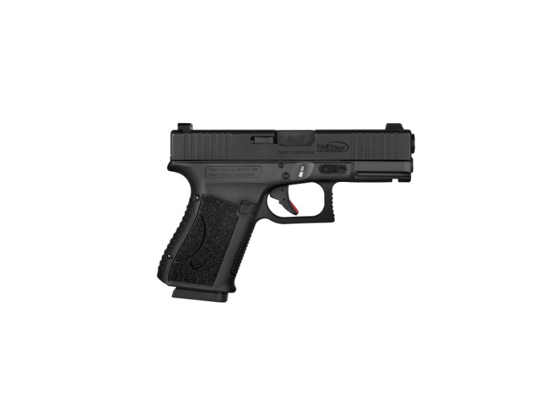 TriStar 85760 Apoc 9mm Luger 15+1 4.02" Black Steel Barrel, Black Cerakote Serrated Steel Slide & Polymer Frame w/Accessory Rail, Textured Grip