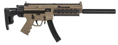 GSG GERGGSG1610T GSG-16 Carbine Full Size 22 LR 10+1 16.25" Black Flat Dark Earth Polymer Receiver Black Collapsible w/Storage Compartment Stock Right Hand