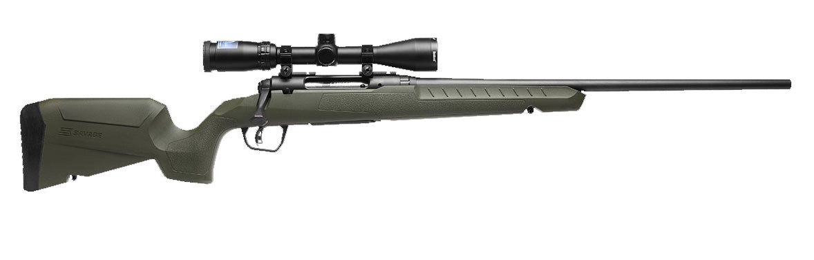 Savage Arms Axis 2 XP Combo Green Compact 7mm-08 Rem 4+1 20" Right Hand