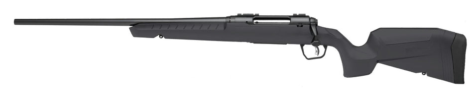 Savage Arms 32095 Axis 2 243 Win 4+1 22" Matte Black Sporter Barrel, Matte Black Drilled & Tapped Steel Receiver, Fixed Matte Gray Synthetic Stock, Left Hand