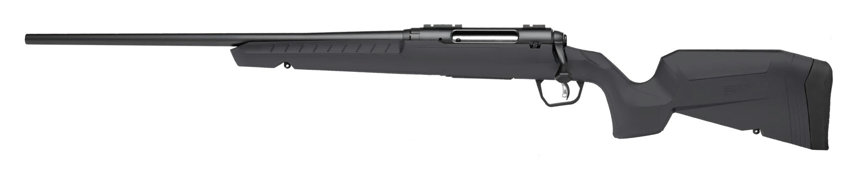 Savage Arms 32103 Axis 2 270 Win 4+1 22" Matte Black Sporter Barrel, Matte Black Drilled & Tapped Steel Receiver, Fixed Matte Gray Synthetic Stock, Left Hand