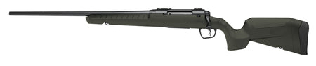 Savage Arms 32075 Axis 2 7mm-08 Rem 4+1 22" Matte Black Sporter Barrel, Matte Black Drilled & Tapped Steel Receiver, Fixed Green Synthetic Stock, Left Hand