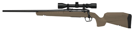 Savage Arms 32193 Axis 2 XP Combo Full Size 223 Rem 4+1 22" Black Sporter Barrel, Black Carbon Steel Receiver Drilled & Tapped, Flat Dark Earth Fixed Synthetic Stock, Weaver 3-9x40mm Scope, Left Hand